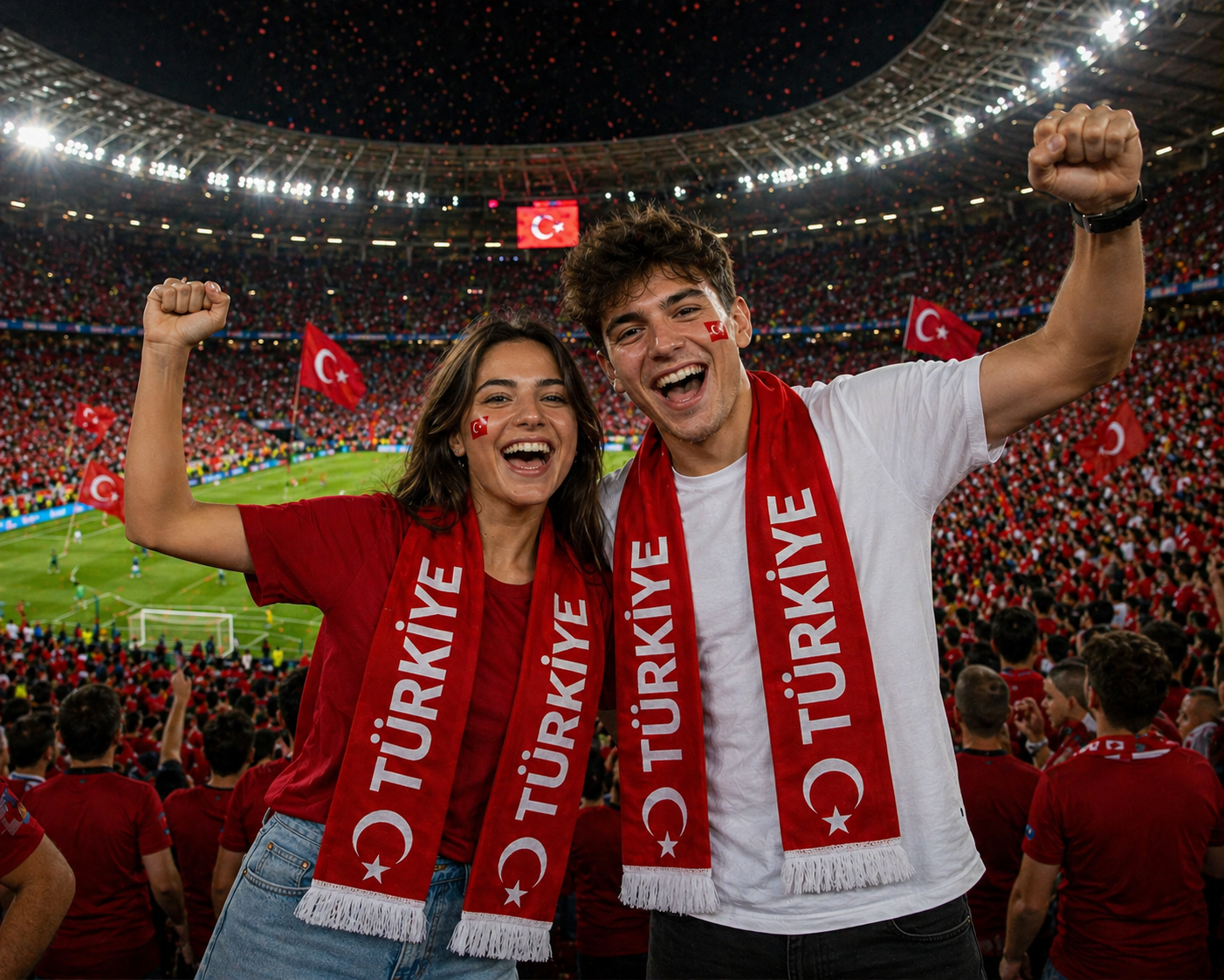 Türkiye Maçına Özel Atkı
