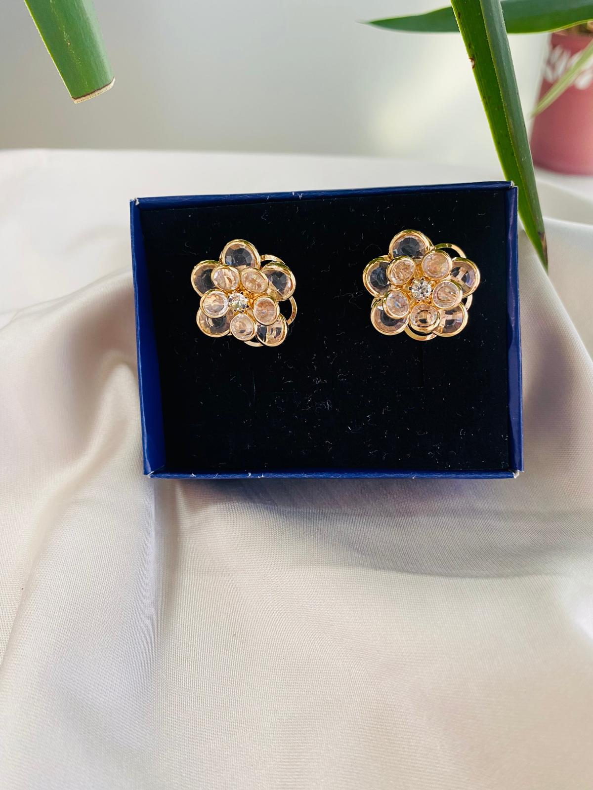 Lotus Çiçeği Küpe